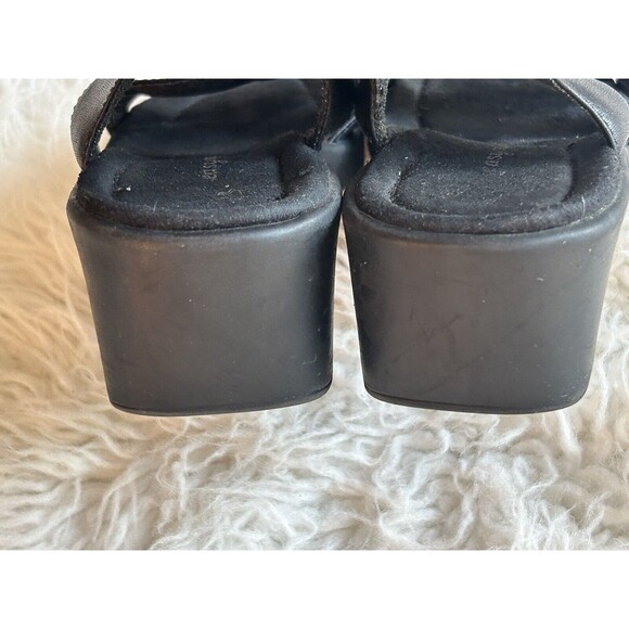 EASYSPIRIT WOMEN’S SIZE 6.5 BLACK SANDALS SUMMER CASUAL - Picture 6 of 9